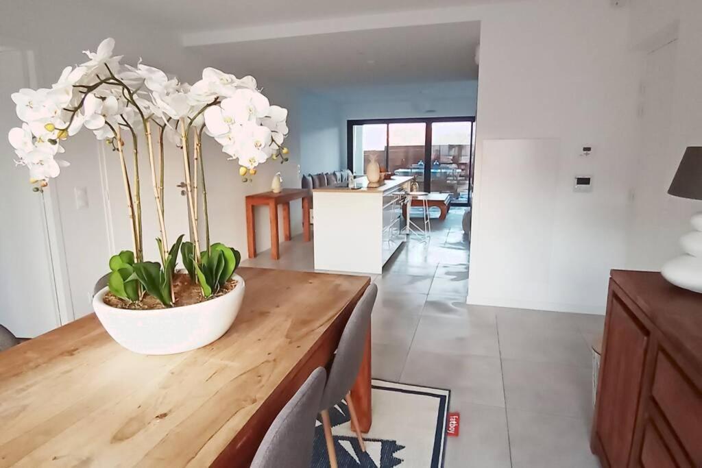 Loft standing 100 M2 à 200 mètres de la plage Lacanau Exterior foto
